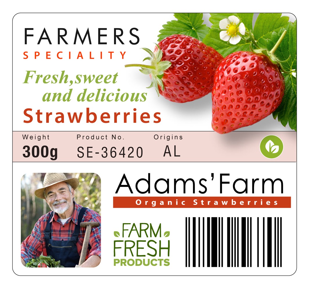 Print produce labels with the Epson TM-C3500 color label printer