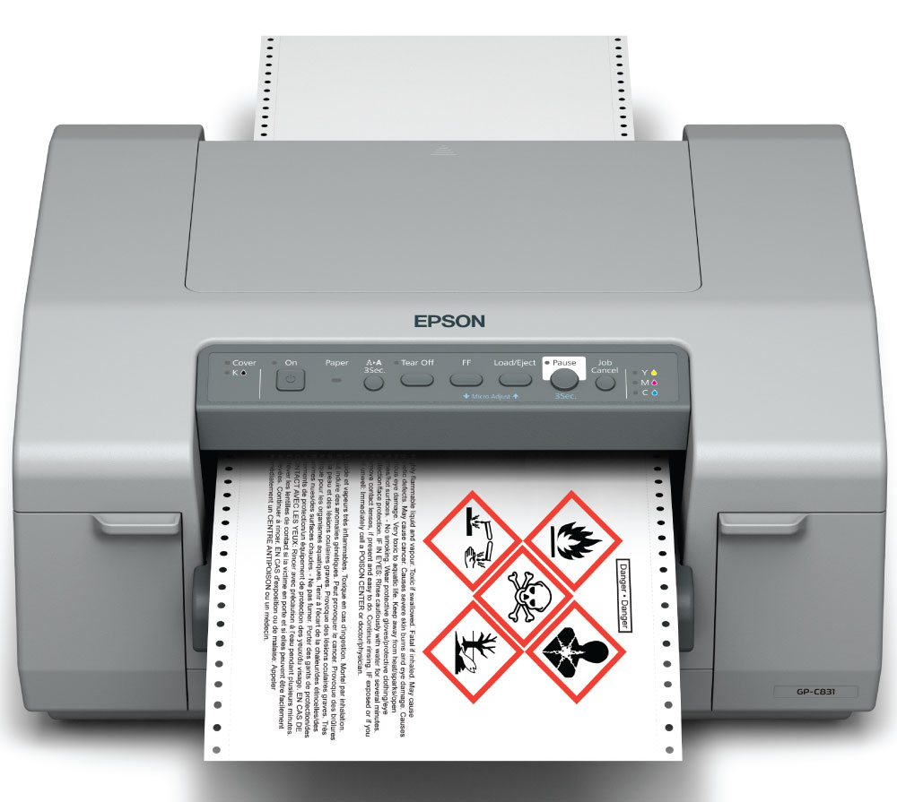 Epson GP-C831 GHS Label Printer