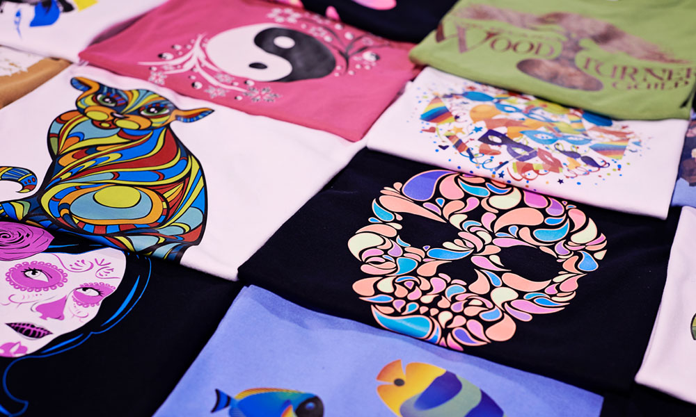 Tshirts printed with iColor Media Transfer Printers