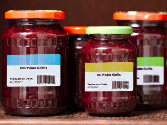 color coded thermal labels